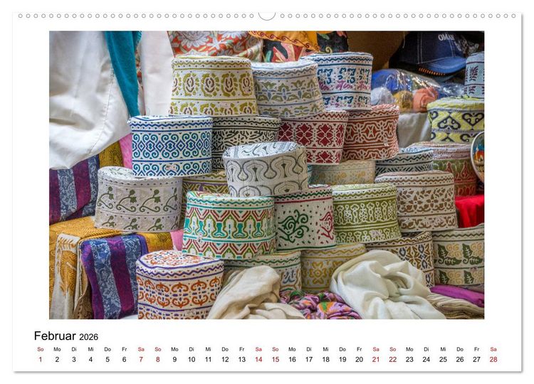 Produktbild: Sagenhafter Oman (Wandkalender 2026 DIN A2 quer), CALVENDO Monatskalender
