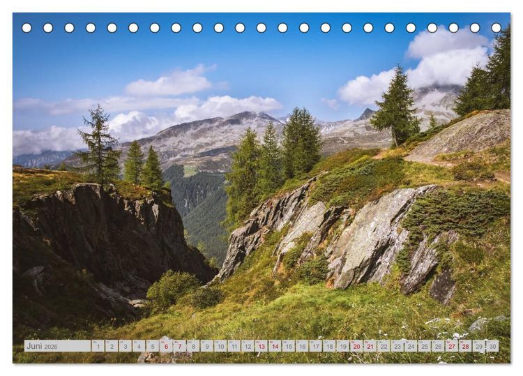 Produktbild: Das Ahrntal (Tischkalender 2026 DIN A5 quer), CALVENDO Monatskalender