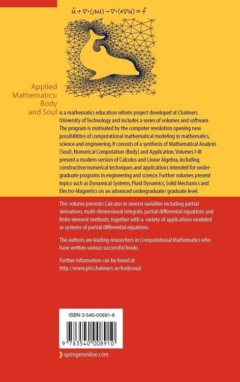Produktbild: Applied Mathematics: Body and Soul