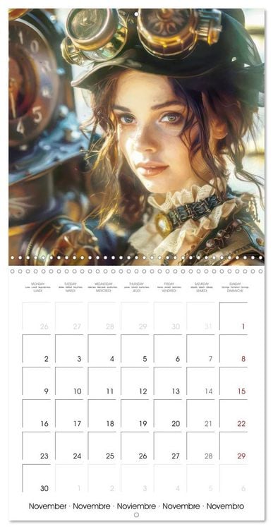 Produktbild: Steampunk - Mechanical World (Wall Calendar 2026 12 &times; 12 Inch) CALVENDO 12 Month Wall Calendar