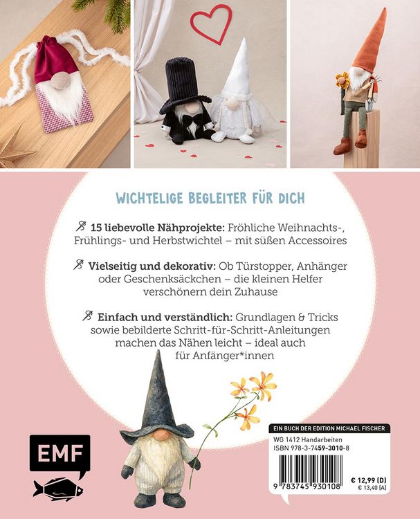 Produktbild: Die Wichtel ziehen ein! &ndash; 15 liebevolle Figuren aus Stoff n&auml;hen