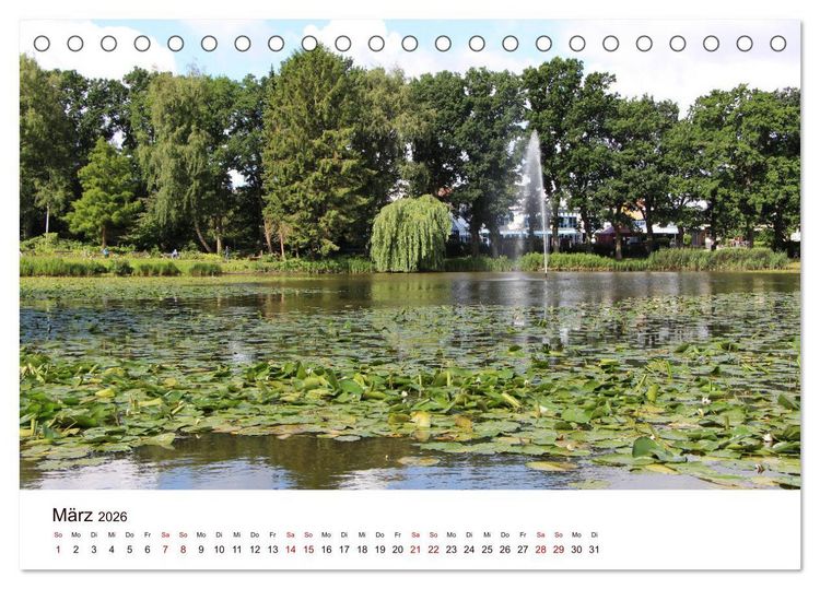 Produktbild: Bad Schwartau (Tischkalender 2026 DIN A5 quer), CALVENDO Monatskalender