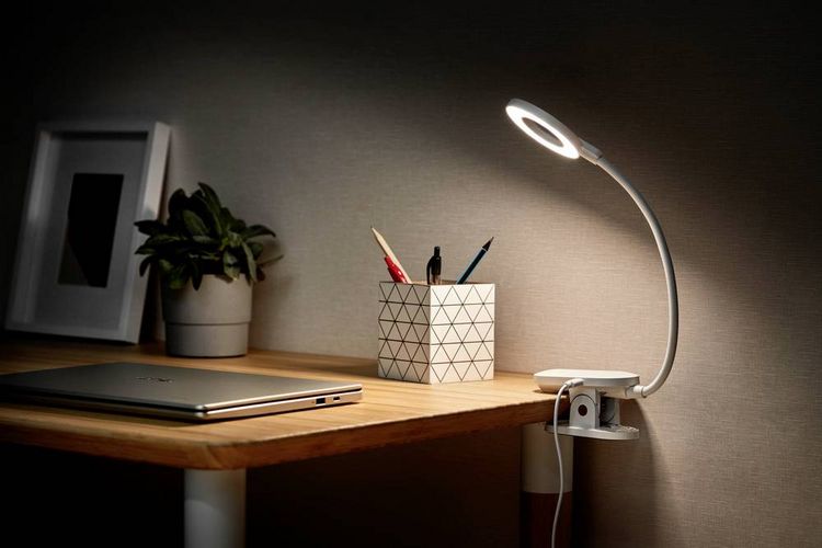 Produktbild: Philips LED Forys Clip DSK206 8720169194397 LED-Akku-Tischlampe LED LED fest eingebaut 5 W Wei&szlig;