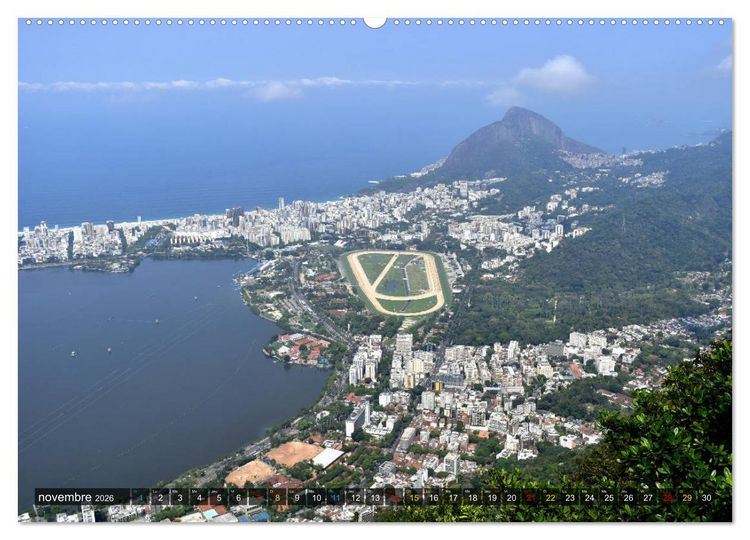 Produktbild: Tout simplement Rio de Janeiro (Calendrier mural 2026 DIN A2 vertical) calendrier de bureau