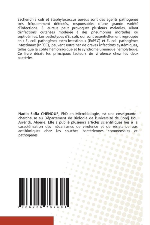 Produktbild: Facteurs de virulence chez Escherichia coli & Staphylococcus aureus