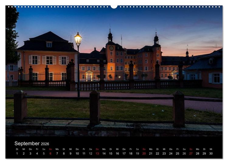 Produktbild: Schwetzingen - Ein Spaziergang durch die Perle der Kurpfalz (Wandkalender 2026 DIN A2 quer), CALVENDO Monatskalender