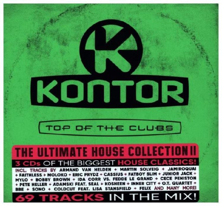 Produktbild: Kontor Top Of The Clubs-The Ultimate House Coll.2