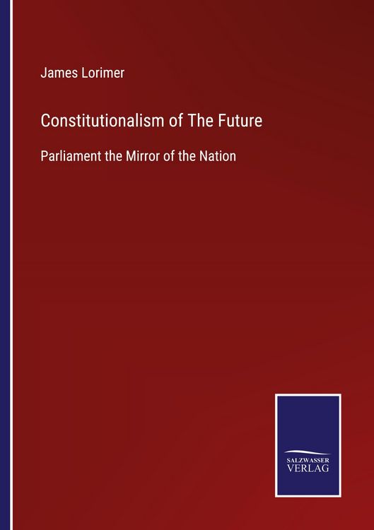 Produktbild: Constitutionalism of The Future