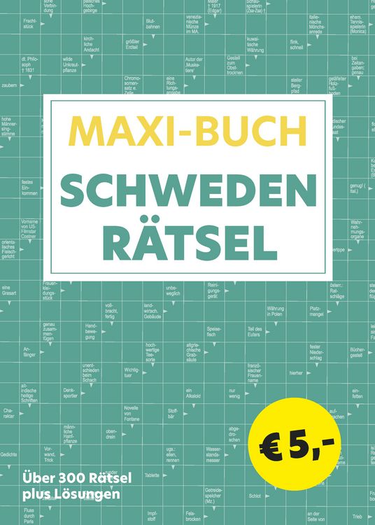 Produktbild: Maxi-Buch Schwedenr&auml;tsel Band 6