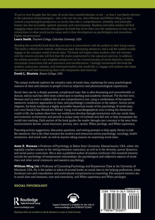 Produktbild: Psychology and the Social Class Worldview
