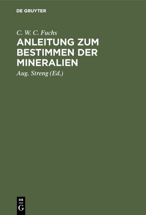 Produktbild: Anleitung zum Bestimmen der Mineralien