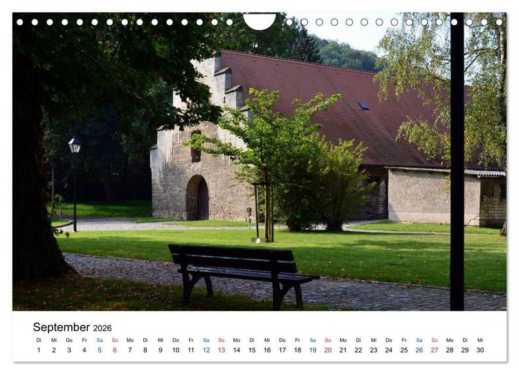 Produktbild: KLOSTER PFORTA (Wandkalender 2026 DIN A4 quer), CALVENDO Monatskalender