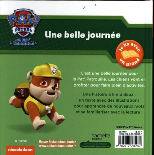 Produktbild: La Pat' Patrouille: une belle journ&eacute;e