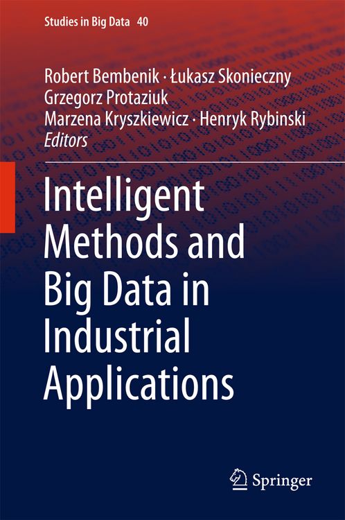 Produktbild: Intelligent Methods and Big Data in Industrial Applications