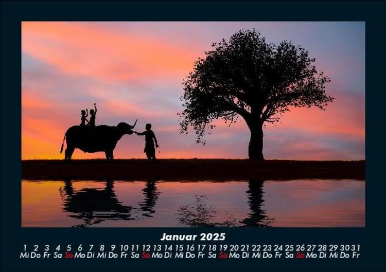 Produktbild: Sonnenunterg&auml;nge 2025 Fotokalender DIN A5