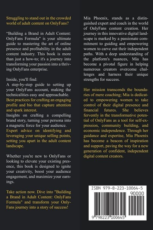 Produktbild: Building a Brand In Adult Content