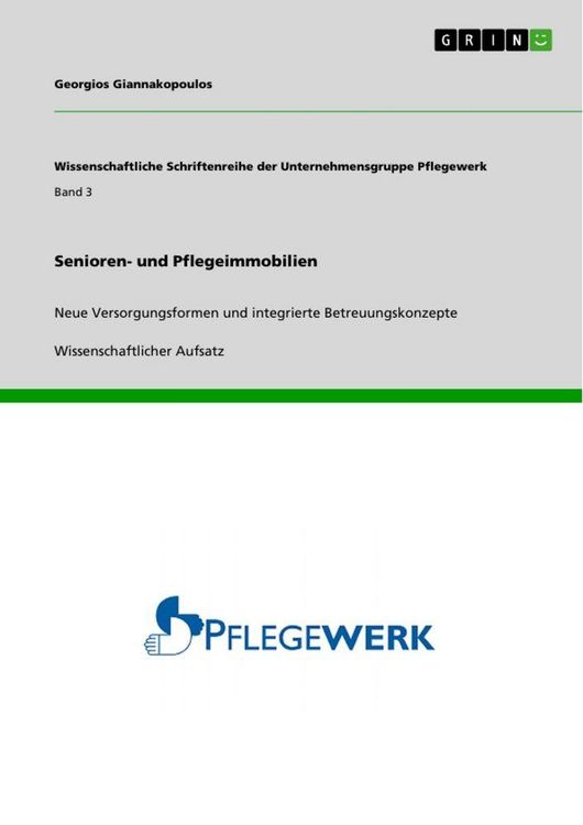 Produktbild: Senioren- und Pflegeimmobilien