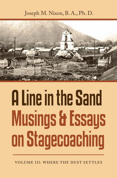 Produktbild: A Line in the Sand Musings & Essays on Stagecoaching