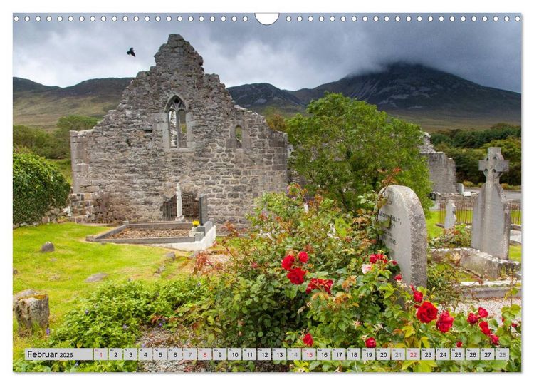 Produktbild: IRLAND - Geheimnisvolle Abteien (Wandkalender 2026 DIN A3 quer), CALVENDO Monatskalender
