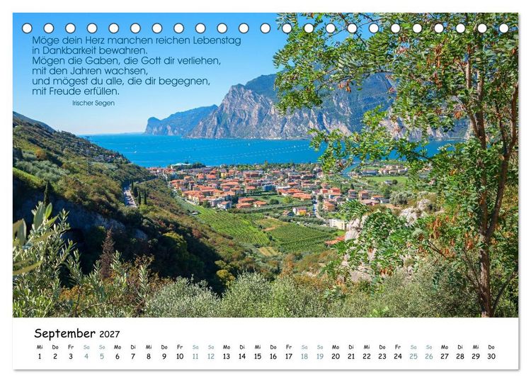 Produktbild: Christliche Bildpoesie 2027 (Tischkalender 2027 DIN A5 quer), CALVENDO Monatskalender