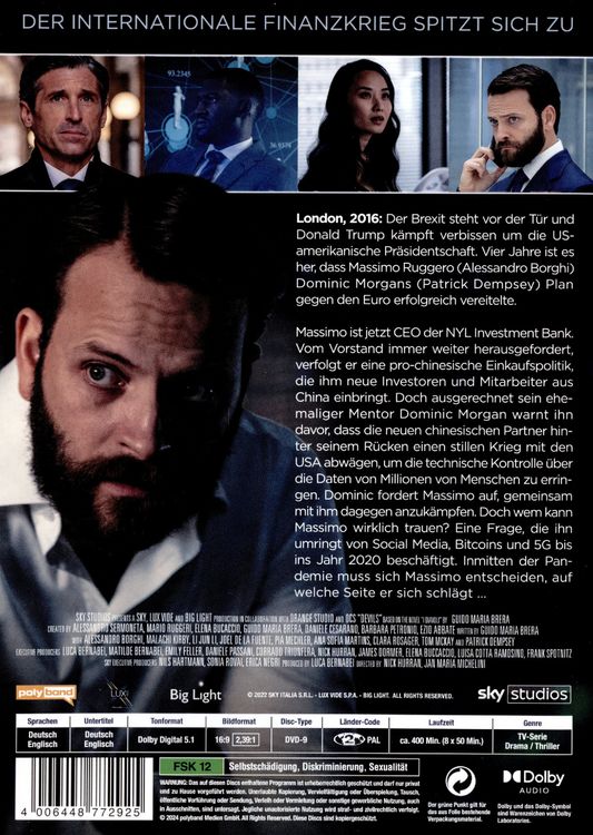 Produktbild: Devils - Staffel 2 [3 DVDs]