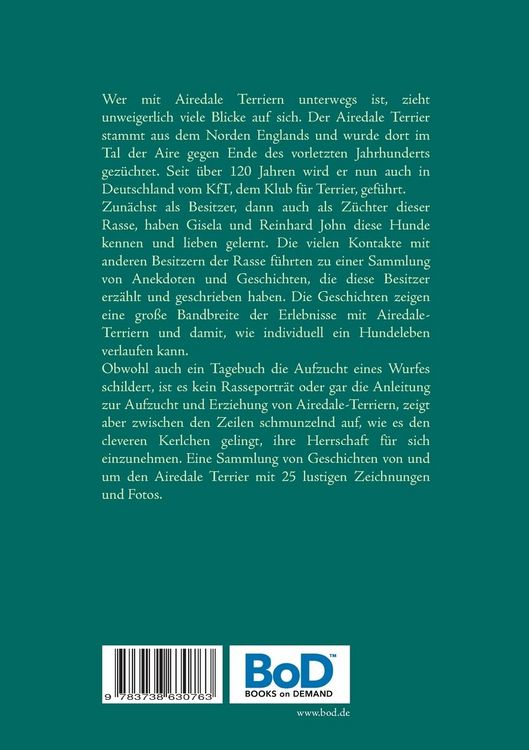 Produktbild: Airedales zaubern ein L&auml;cheln in&acute;s Gesicht