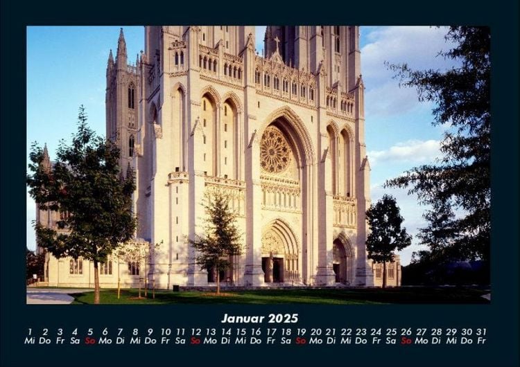 Produktbild: Architektur 2025 Fotokalender DIN A4