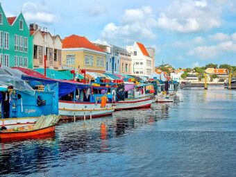 Produktbild: CALVENDO Puzzle Cura&ccedil;ao - bunte Insel in der Karibik | 1000 Teile Lege-Gr&ouml;&szlig;e 64x48cm Foto-Puzzle f&uuml;r gl&uuml;ckliche Stunden