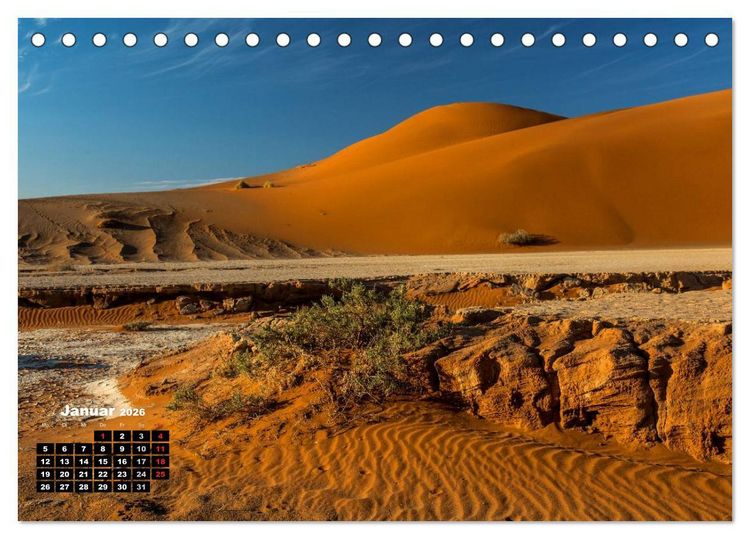 Produktbild: Blickpunkte in Namibia (Tischkalender 2026 DIN A5 quer), CALVENDO Monatskalender