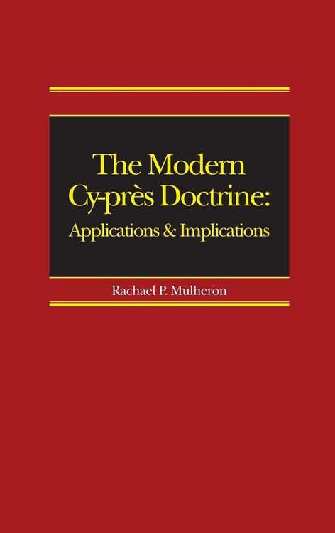 Produktbild: The Modern Cy-pr&egrave;s Doctrine