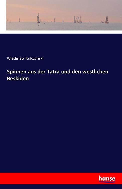 Produktbild: Spinnen aus der Tatra und den westlichen Beskiden