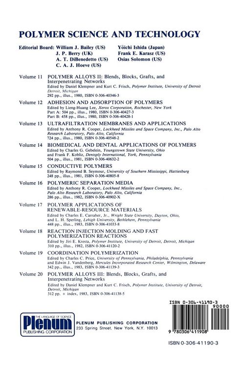 Produktbild: Physicochemical Aspects of Polymer Surfaces