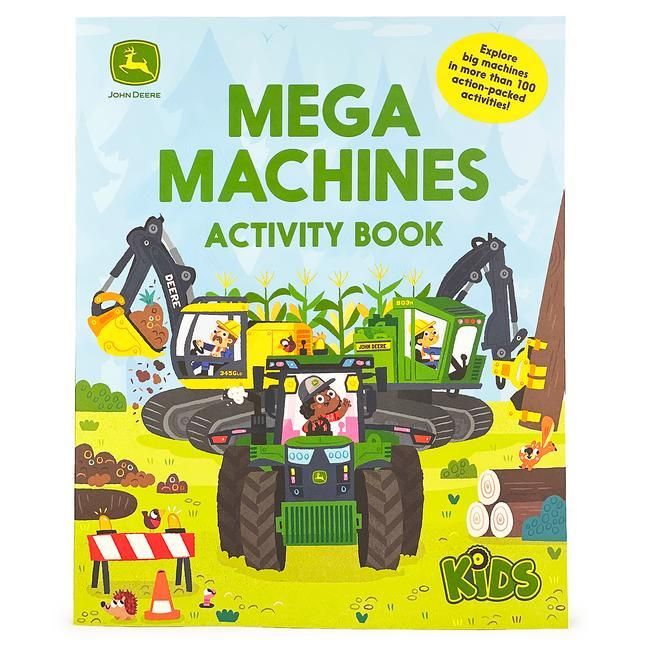 Produktbild: John Deere Kids Mega Machines Activity Book