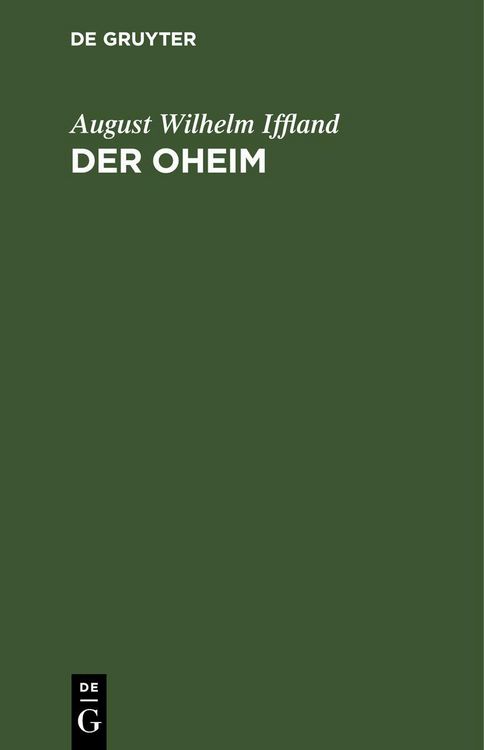 Produktbild: Der Oheim