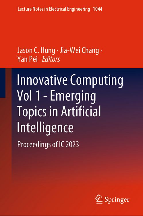 Produktbild: Innovative Computing Vol 1 - Emerging Topics in Artificial Intelligence