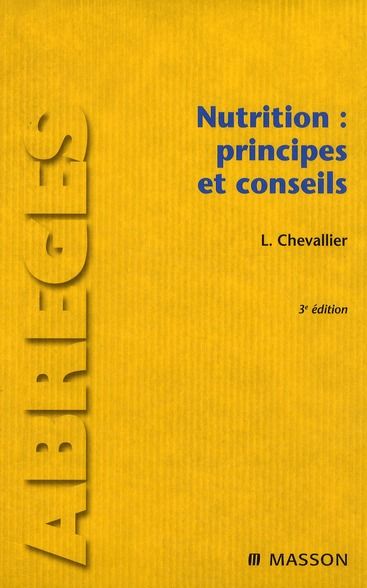 Produktbild: Nutrition : principes et conseils