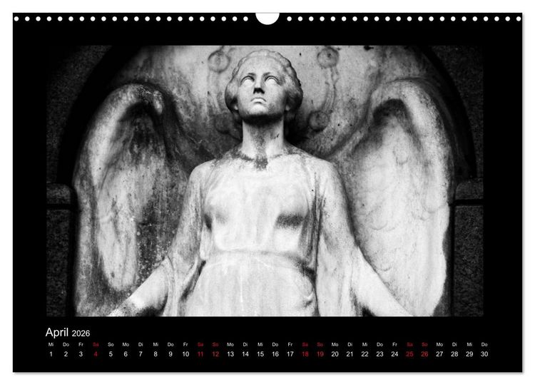 Produktbild: Die Engel von Melaten (Wandkalender 2026 DIN A3 quer), CALVENDO Monatskalender