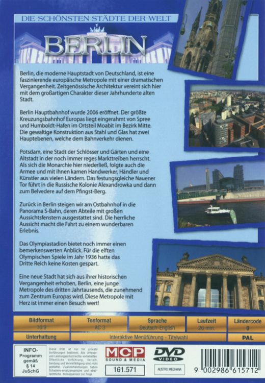 Produktbild: Berlin - Die sch&ouml;nsten St&auml;dte der Welt