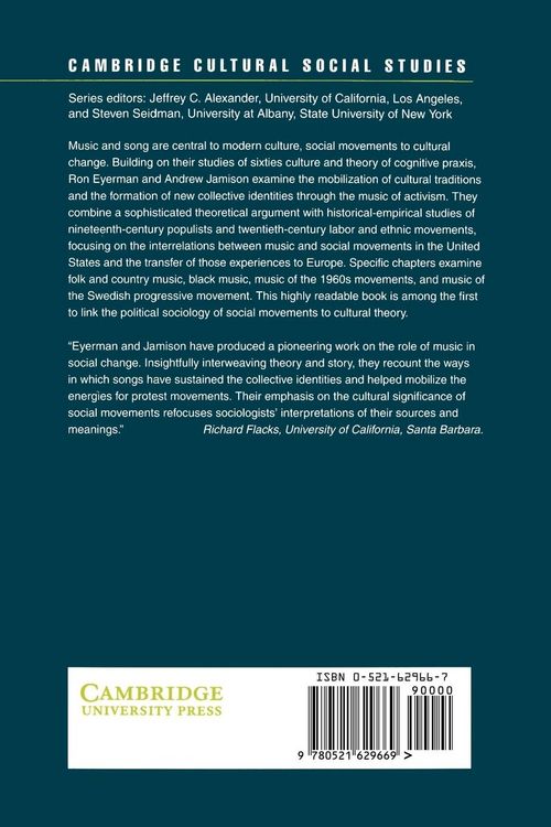 Produktbild: Music and Social Movements