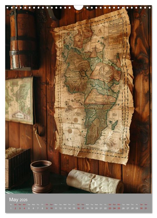 Produktbild: In Love with the Past (Wall Calendar 2026 DIN A3 portrait), CALVENDO 12 Month Wall Calendar