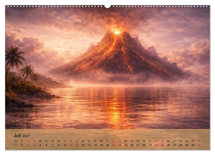 Produktbild: Wo Träume schweben (Wandkalender 2027 DIN A2 quer), CALVENDO Monatskalender