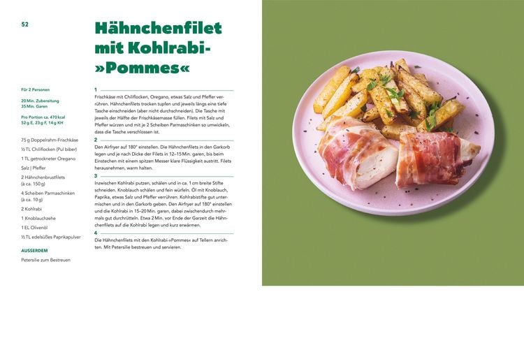 Produktbild: Lieblingsrezepte aus deinem Airfryer - High Protein