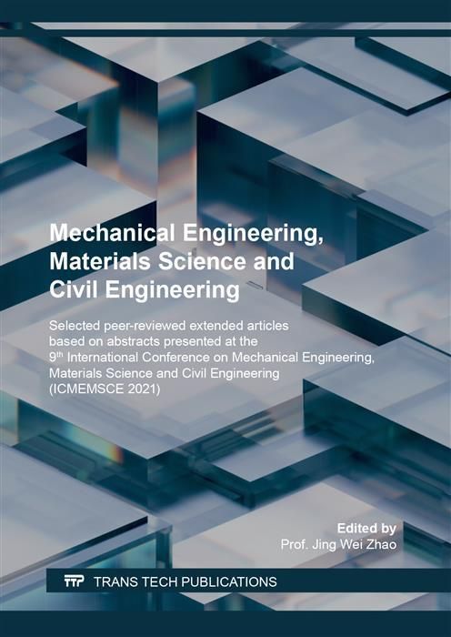 Produktbild: Mechanical Engineering, Materials Science and Civil Engineering