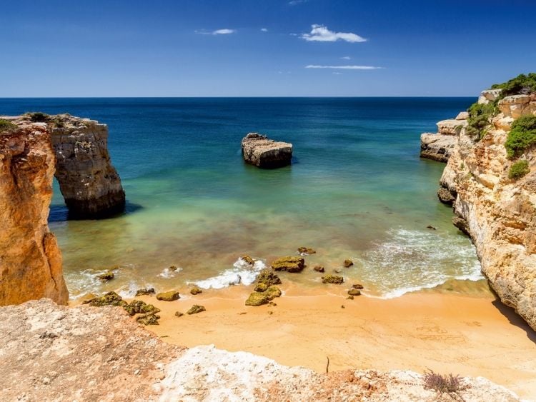 Produktbild: CALVENDO Puzzle Crastos - Portugal Algarve | 1000 Teile Lege-Gr&ouml;&szlig;e 64x48cm Foto-Puzzle f&uuml;r gl&uuml;ckliche Stunden