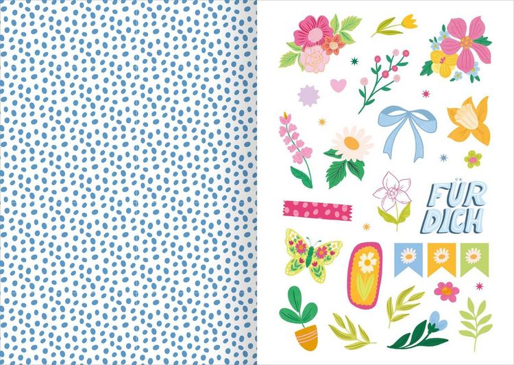 Produktbild: I Love to Bloom &ndash; Sticker-Liebe