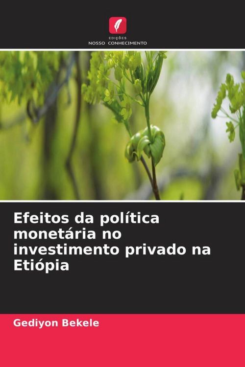 Produktbild: Efeitos da pol&iacute;tica monet&aacute;ria no investimento privado na Eti&oacute;pia