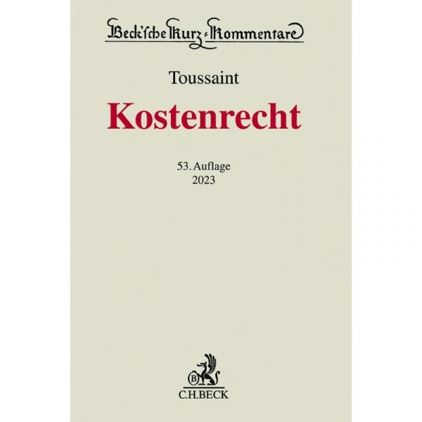 Produktbild: Kostenrecht