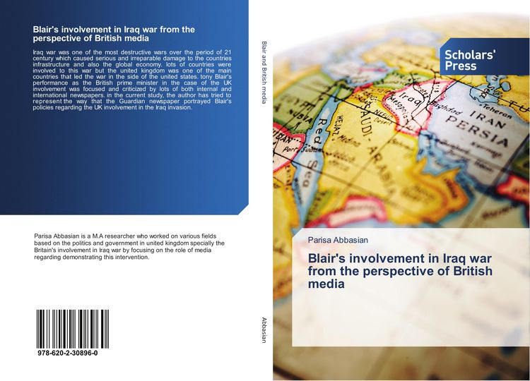 Produktbild: Blair's involvement in Iraq war from the perspective of British media