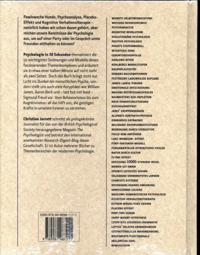 Produktbild: Psychologie in 30 Sekunden