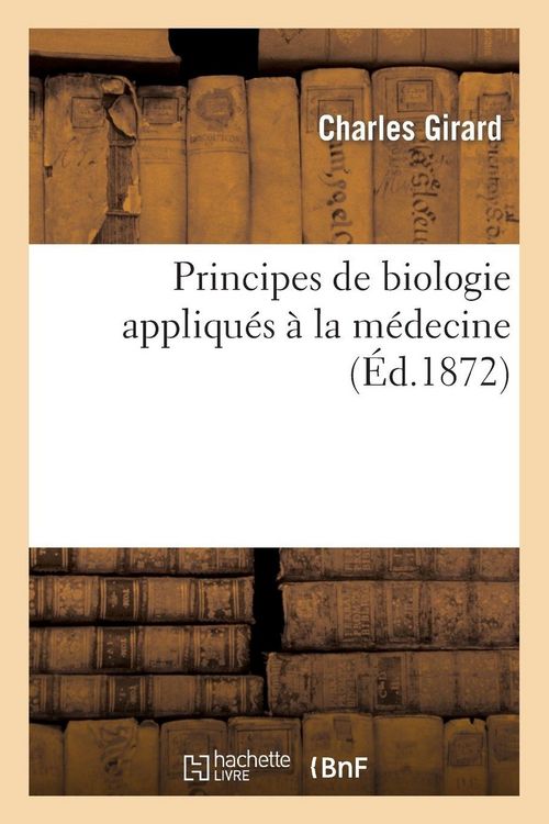 Produktbild: Principes de biologie appliqu&eacute;s &agrave; la m&eacute;decine